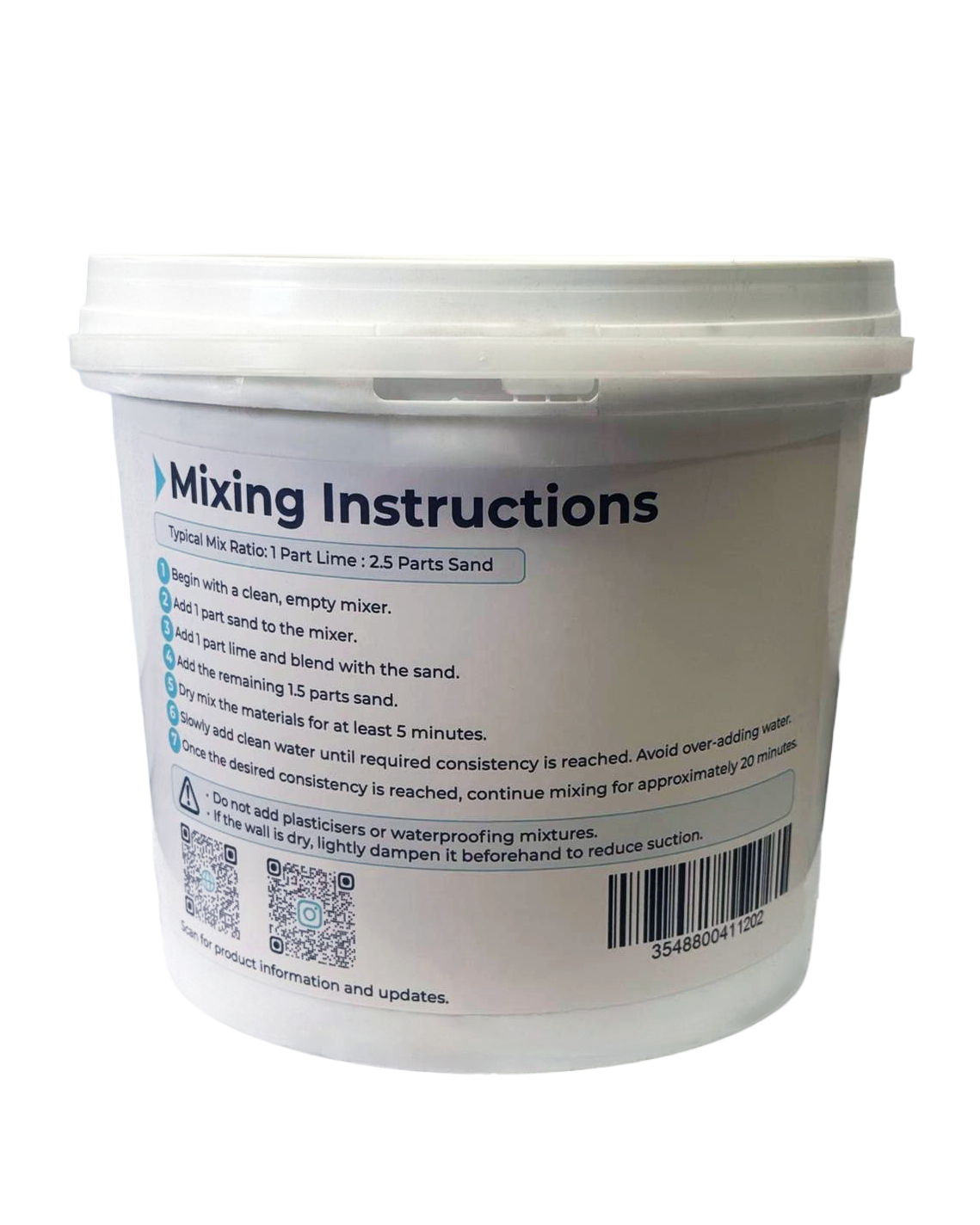 Round Tower Natural Hydraulic Lime NHL 3.5 Grey – 2kg Drum