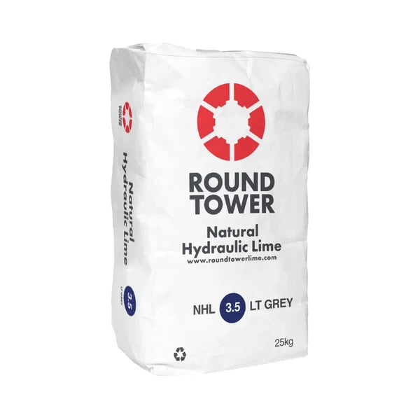 Round Tower Hydraulic Lime Nhl 3.5 Grey pallet 48 bags 25kg