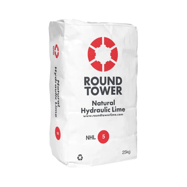 Round Tower Hydraulic Lime Nhl 5.0 pallet 48 bags 25kg Bag